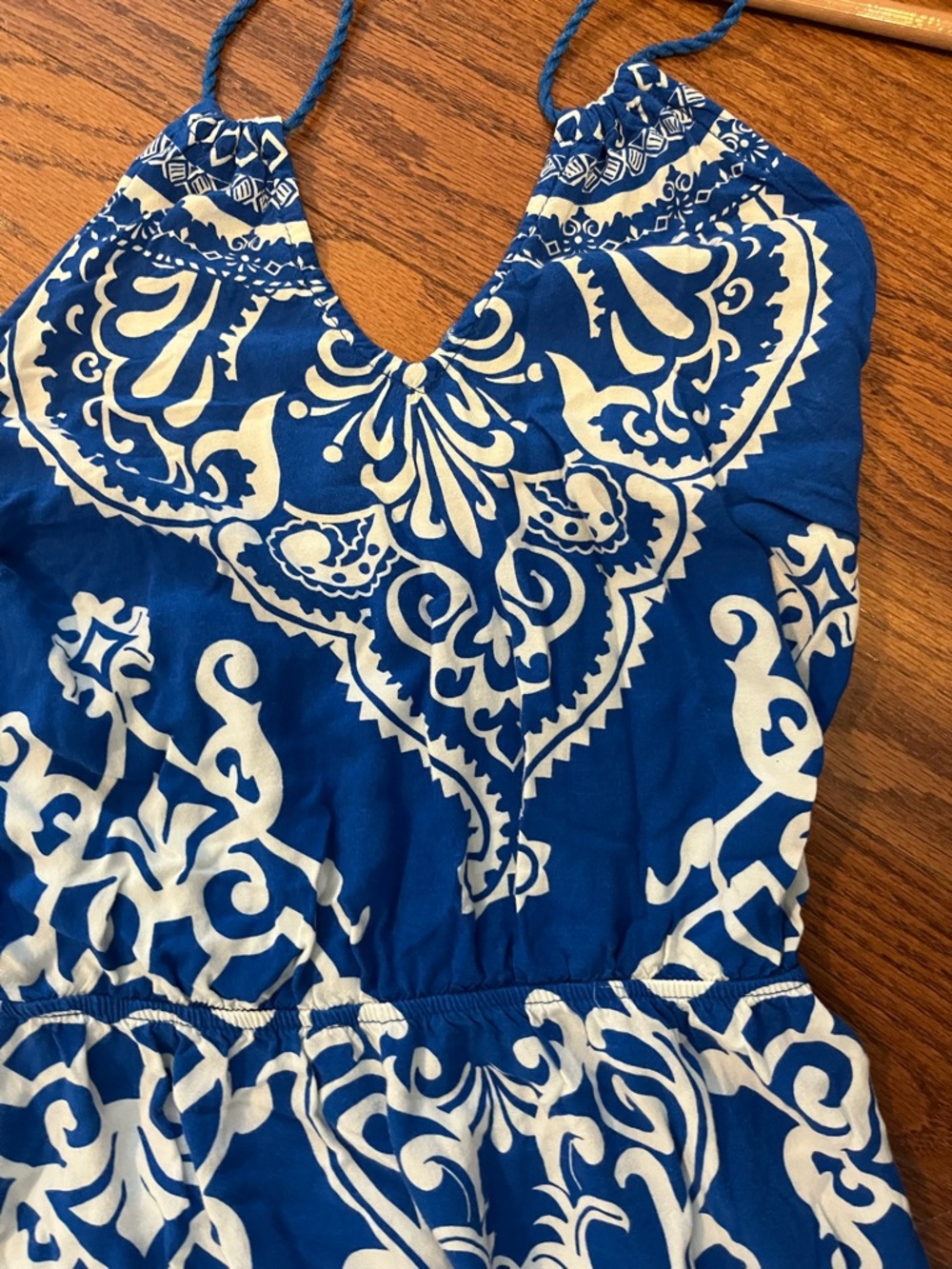 Blue and White vacation dress